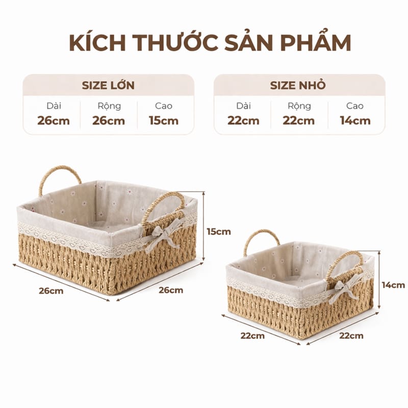 Giỏ Decor