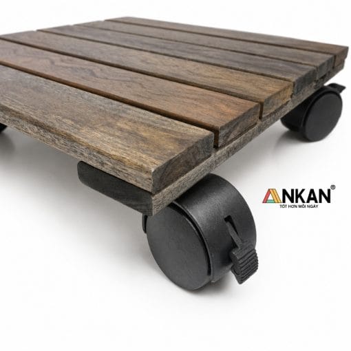 Kệ Để Chậu Cây Cảnh Màu Đen Hình Vuông Cạnh 30cm - Ảnh 6