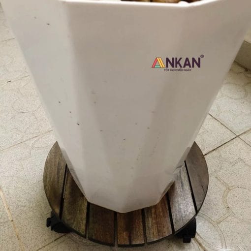 Alternative view of Đế Để Chậu Cây Có Bánh Xe Màu Đen Đường Kính 35cm