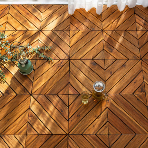 Alternative view of Sàn Gỗ Lót Ban Công Sân Thượng Bền Đẹp