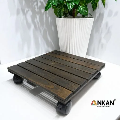 Alternative view of Đế Lót Chậu Cây Có Bánh Xe Thiết Kết Mới 35cm