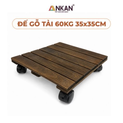 Đế Lót Chậu Cây Có Bánh Xe Thiết Kết Mới 35cm