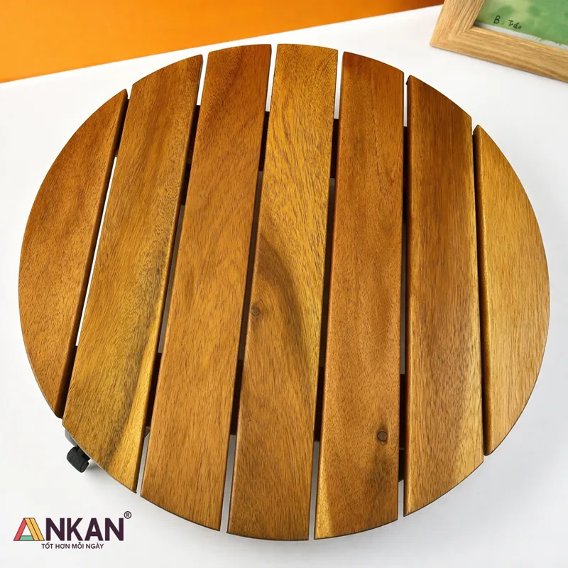 Đế Chậu Cây Có Bánh Xe Thiết Kế Mới 35cm - Ảnh 7