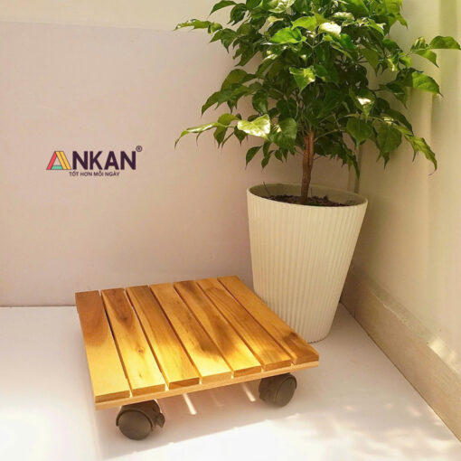 Đế chậu cây có bánh xe