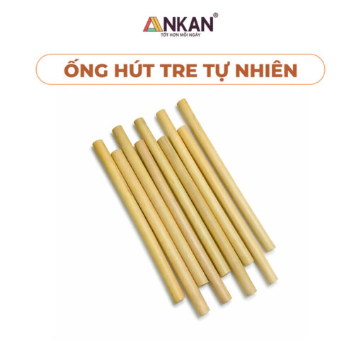 Ống Hút Tre Dùng Để Uống Trà Sữa Sinh Tố Cà Phê