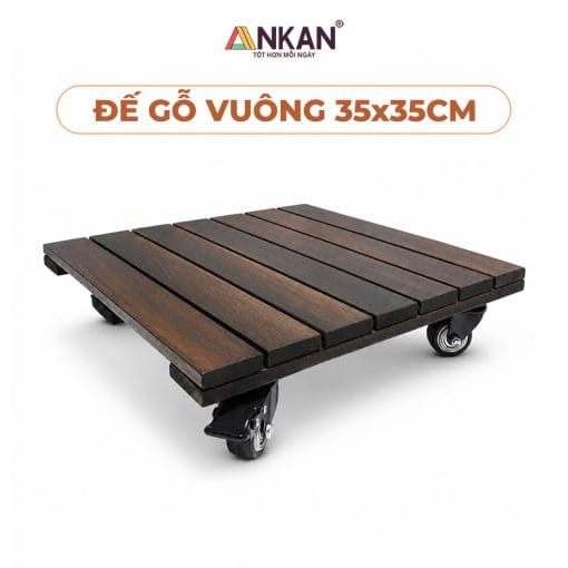 Kê Để Chậu Cây Thế Hệ Mới Bánh Xe Không Tiếng Ồn
