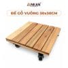 Đôn Chậu Cây Cảnh Cao Cấp R30cm, Vuông Màu Vàng 14 de lot 5
