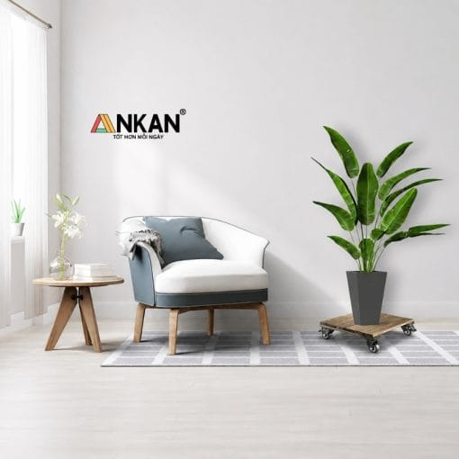 Kê Để Chậu Cây Thế Hệ Mới Bánh Xe Không Tiếng Ồn - Ảnh 7