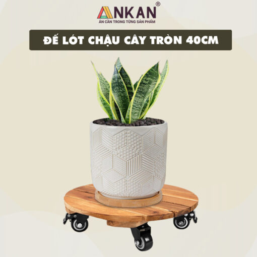 Đế Lót Chậu Hoa Cây Cảnh D40cm, Siêu bền, Tải 150Kg