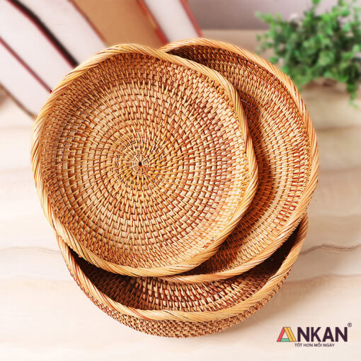 Alternative view of Rổ Mây Đan, Rổ Đựng Đồ Khô, Thực Phẩm, Bánh Kẹo