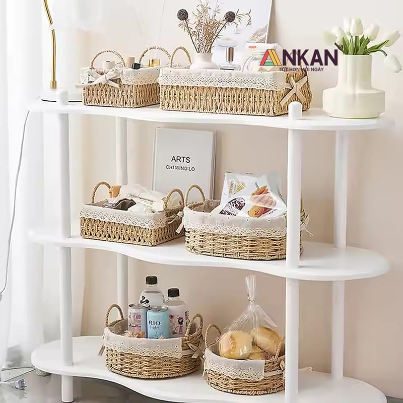 Giỏ Đựng Đồ Ăn Vặt Có Quai Hình Bầu Dục 12 gio dung 31