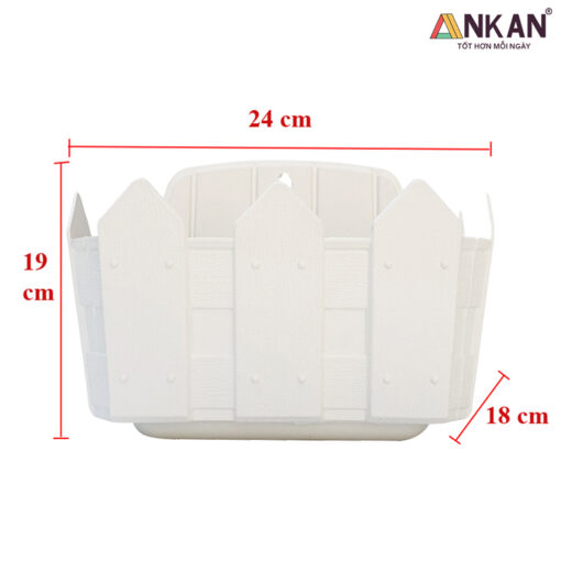 Chậu Nhựa Trồng Cây Thông Minh Treo Tường - Hình ảnh 5