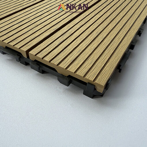 Tấm Lót Sàn Ban Công Composite Ngoài Trời 7 vi composite mau vang 6