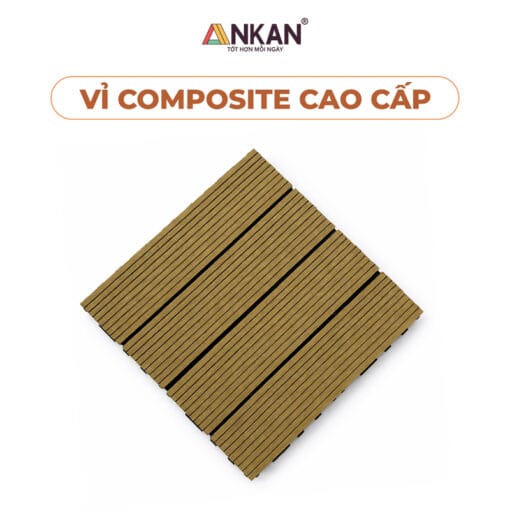Tấm Lót Sàn Ban Công Composite Ngoài Trời