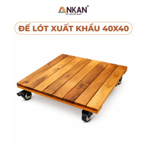 Đế Lót Chậu Cây Vuông 40x40 Chịu Lực 120kg