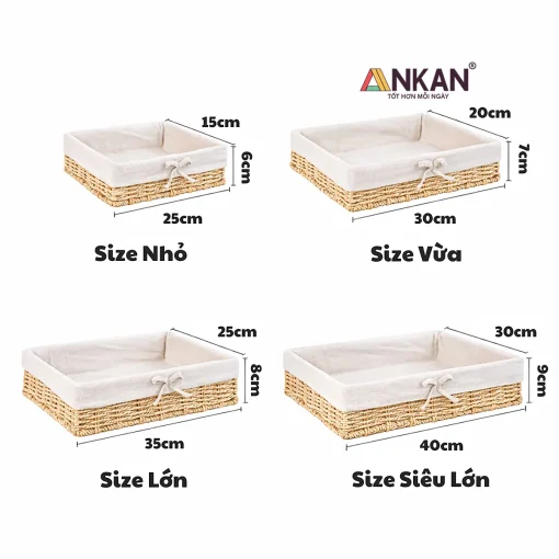 Giỏ Đựng Đồ Dáng Thấp - ảnh sản phẩm 2