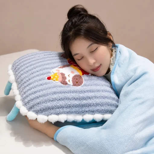 chăn gối văn phòng hình ngựa - ảnh sản phẩm 9