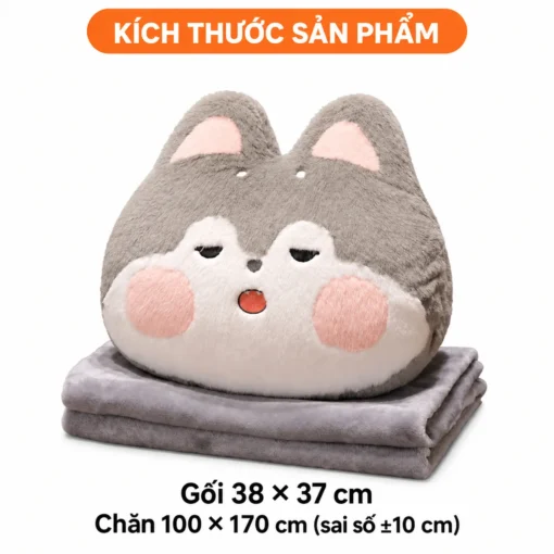 gối chăn Husky - ảnh sản phẩm 9