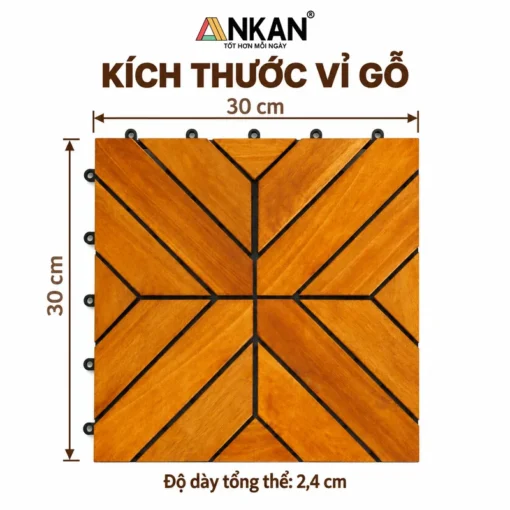 vỉ gỗ lót sàn - ảnh sản phẩm 7
