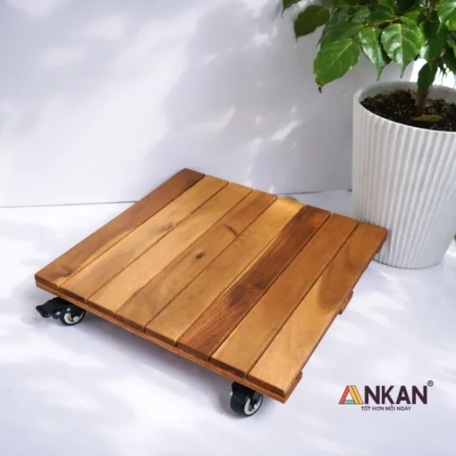 Đế Chậu Cây Vuông Vàng 40cm – Tải 120kg 12 Đế Chậu Cây Vuông Vàng 40cm – Tải 120kg - ảnh thực tế 3