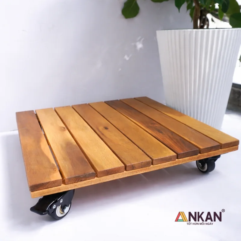 Đế Chậu Cây Vuông Vàng 40cm – Tải 120kg 20 Công dụng Đế Chậu Cây Vuông Vàng 40cm – Tải 120kg