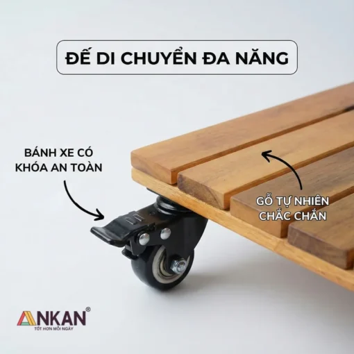 Đế Chậu Cây Vuông Vàng 40cm – Tải 120kg 17 Đế Chậu Cây Vuông Vàng 40cm – Tải 120kg - ảnh thực tế 8