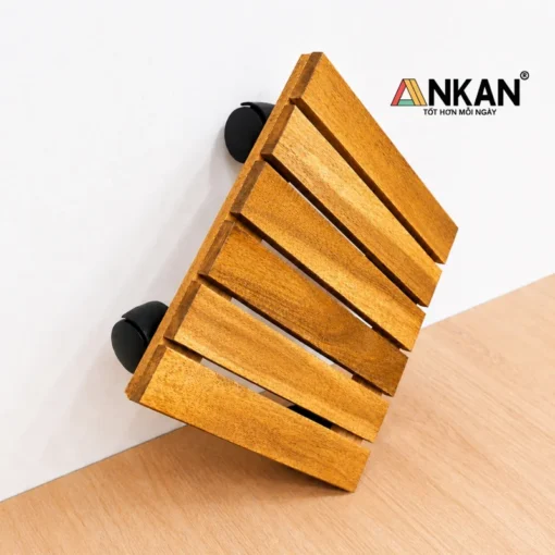Đế Chậu Cây Vuông Vàng 30cm – Tải 60kg - ảnh thực tế 3