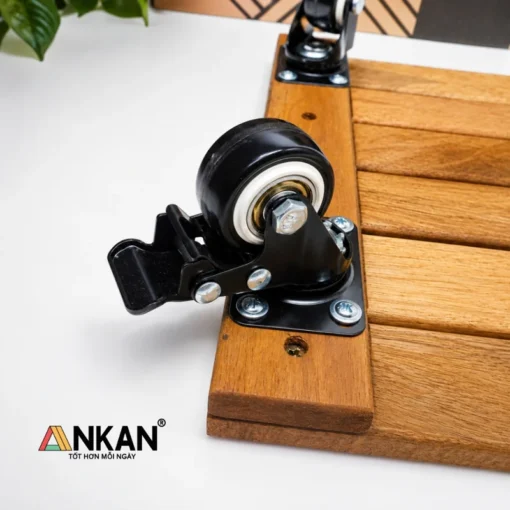 Đế Chậu Cây Vuông Vàng 30cm – Tải 120kg - ảnh thực tế 5