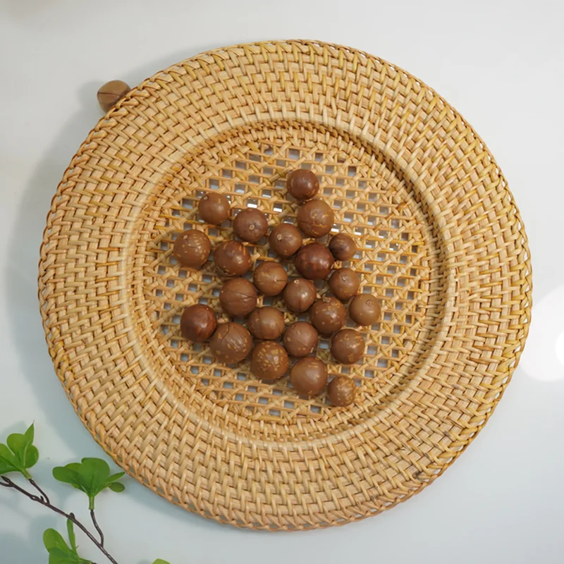Dĩa Mây Tự Nhiên Đan Thưa 33cm 19 Thông số Dĩa Mây Tự Nhiên Đan Thưa 33cm